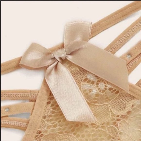 SOLD COPY - 2 pack one size strappy lace thong - Picture 2 of 3